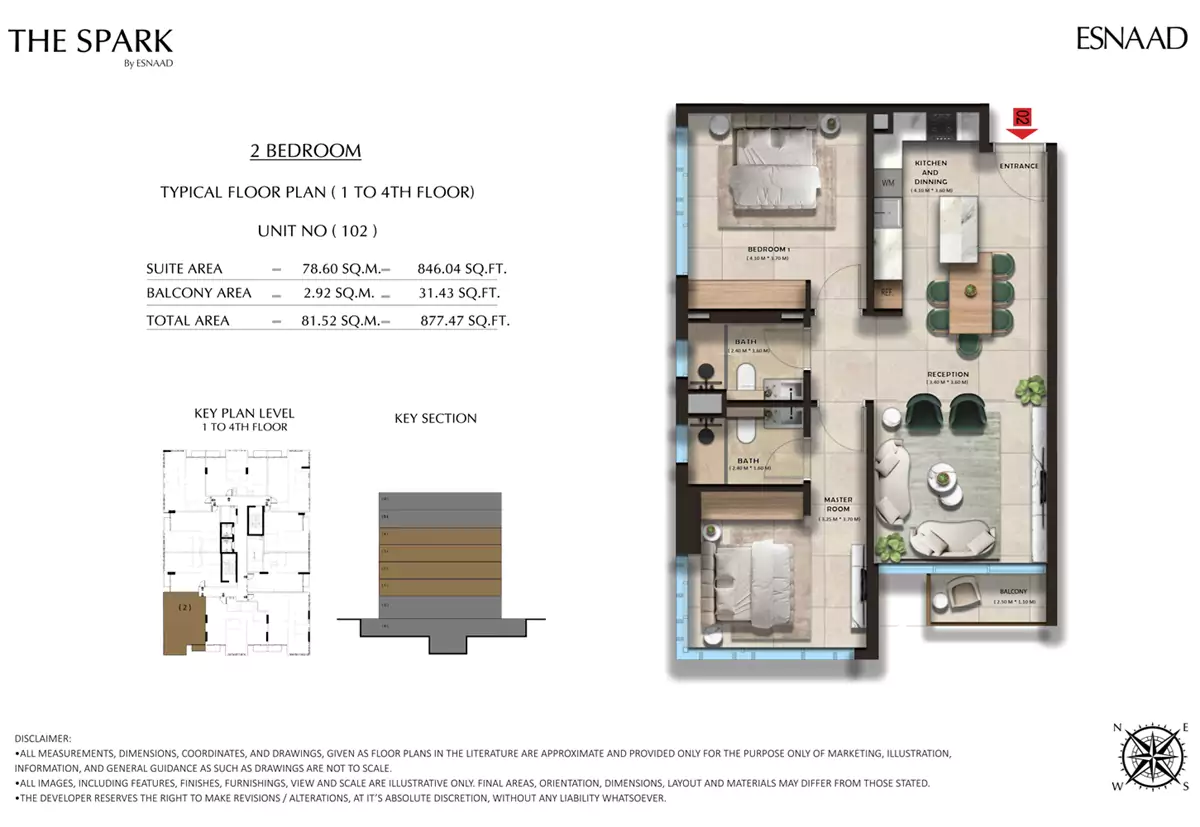 2 Bedroom