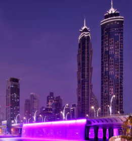 Business Bay, Dubai skyline