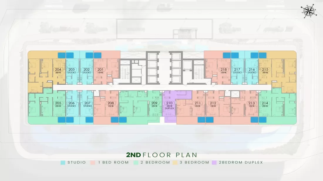 TYPICAL 2ND FLOOR PLAN