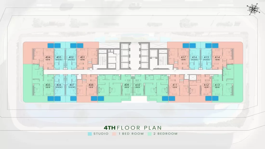 TYPICAL 4TH FLOOR PLAN