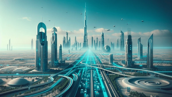 Dubai 2040 Kentsel Master Planı, yüksek net değere sahip yatırımcılar için gelecekteki gayrimenkul yatırım bölgelerini ve altyapı gelişimini gösteren bir silüet sunmaktadır.