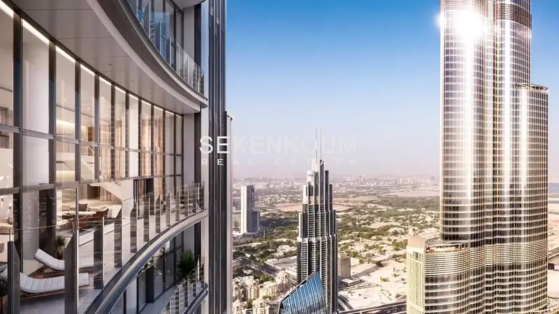 Penthouse de luxe au centre-ville de Dubaï