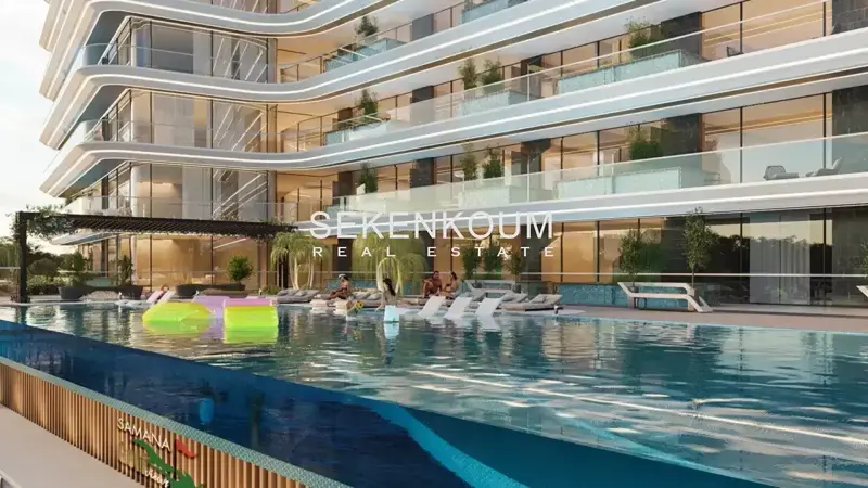 Strikingly modern apartment project in Sports City, Dubai