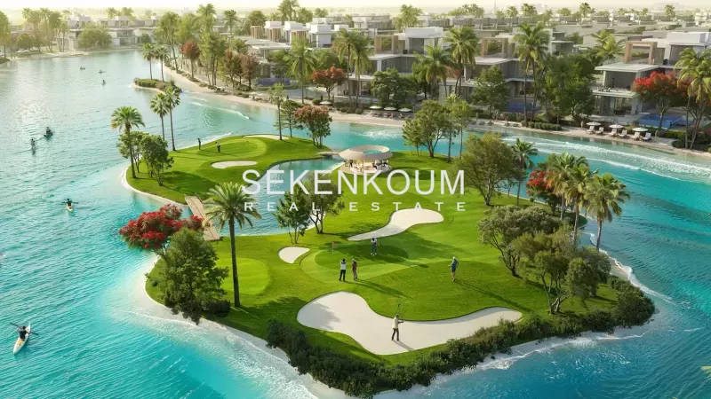 Dubailand'ın kalbinde yaşayan sahil