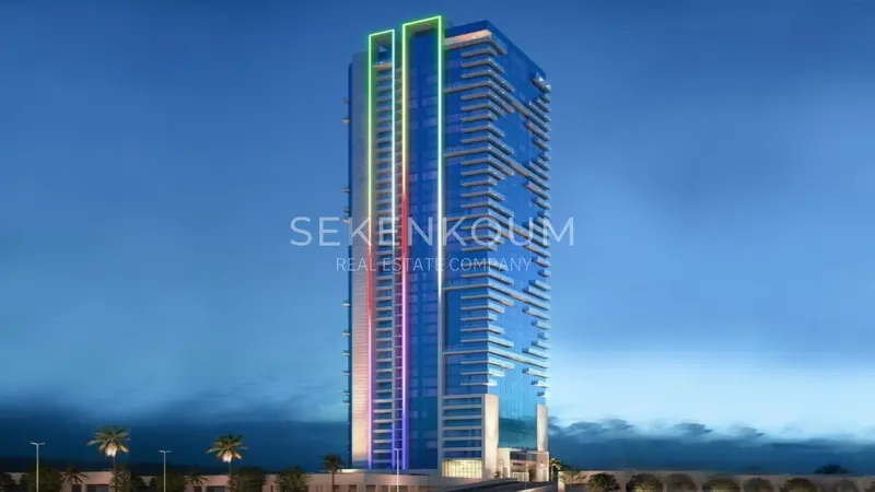 Appartements avec une vue magnifique sur les tours du lac Jumeirah