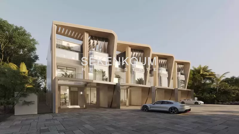 Villas au bord de l'eau et maison de ville à Meydan