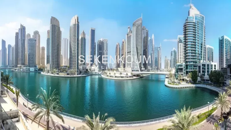 Luxurious waterfront apartments in dubai maritime city