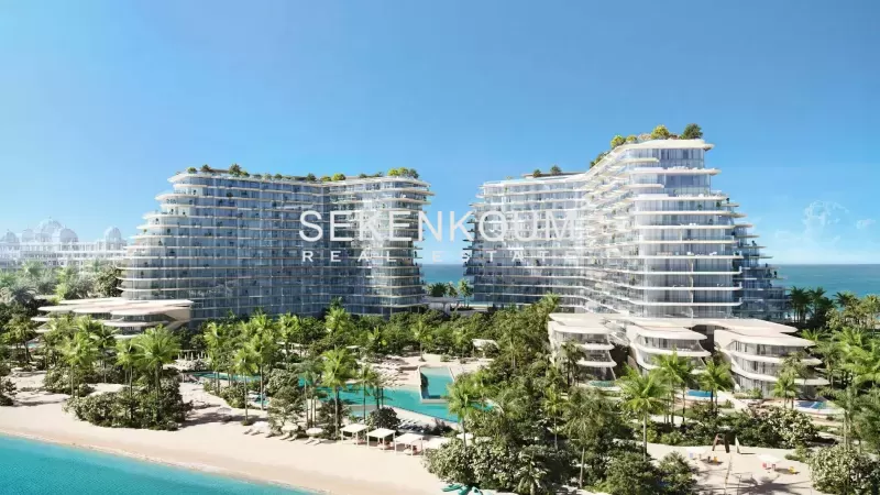 Résidences de luxe en bord de mer sur Palm Jumeirah