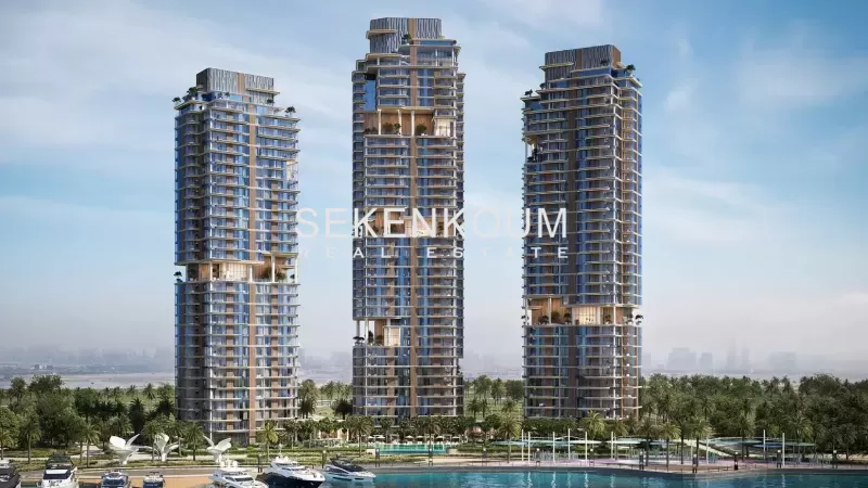 Dubai Tasarım Bölgesi'nde (D3) Satılık Lüks Sahil Daireleri