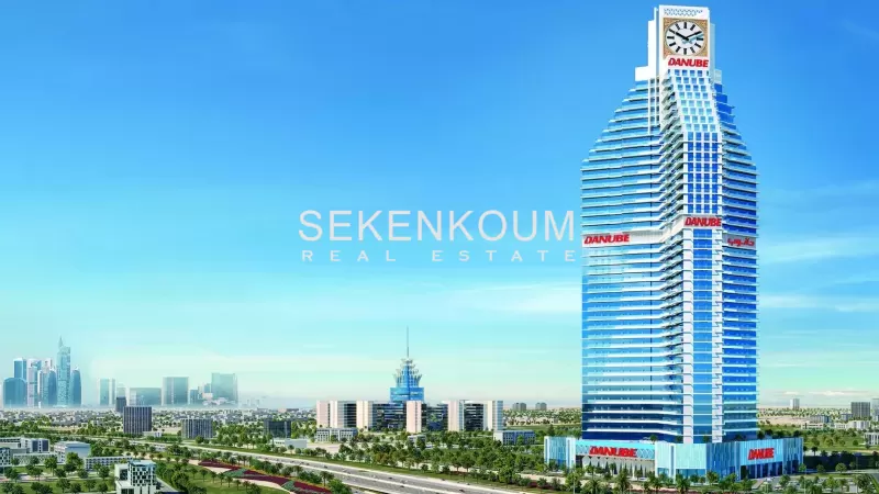 Appartements intelligents dans la Silicon Oasis de Dubaï avec un forfait mensuel de 1 % après la remise