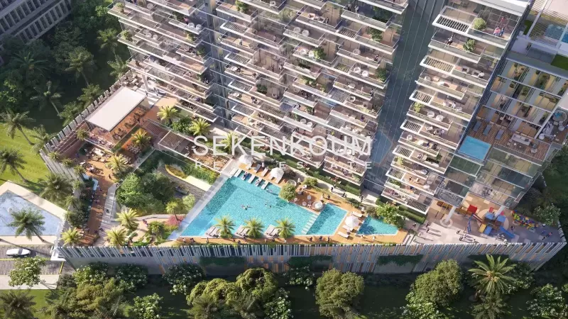 1 ila 3 yatak odalı daireler ve 3 ve 4 yatak odalı dubleksler.